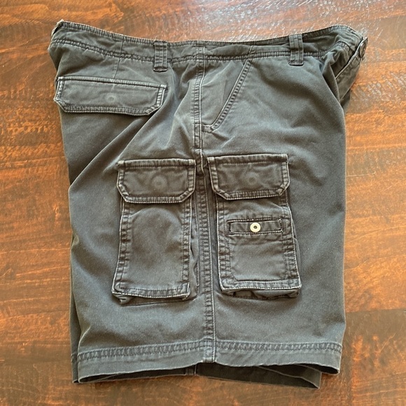 COLUMBIA Cargo Hiking Shorts Black Size 10 - Picture 5 of 14